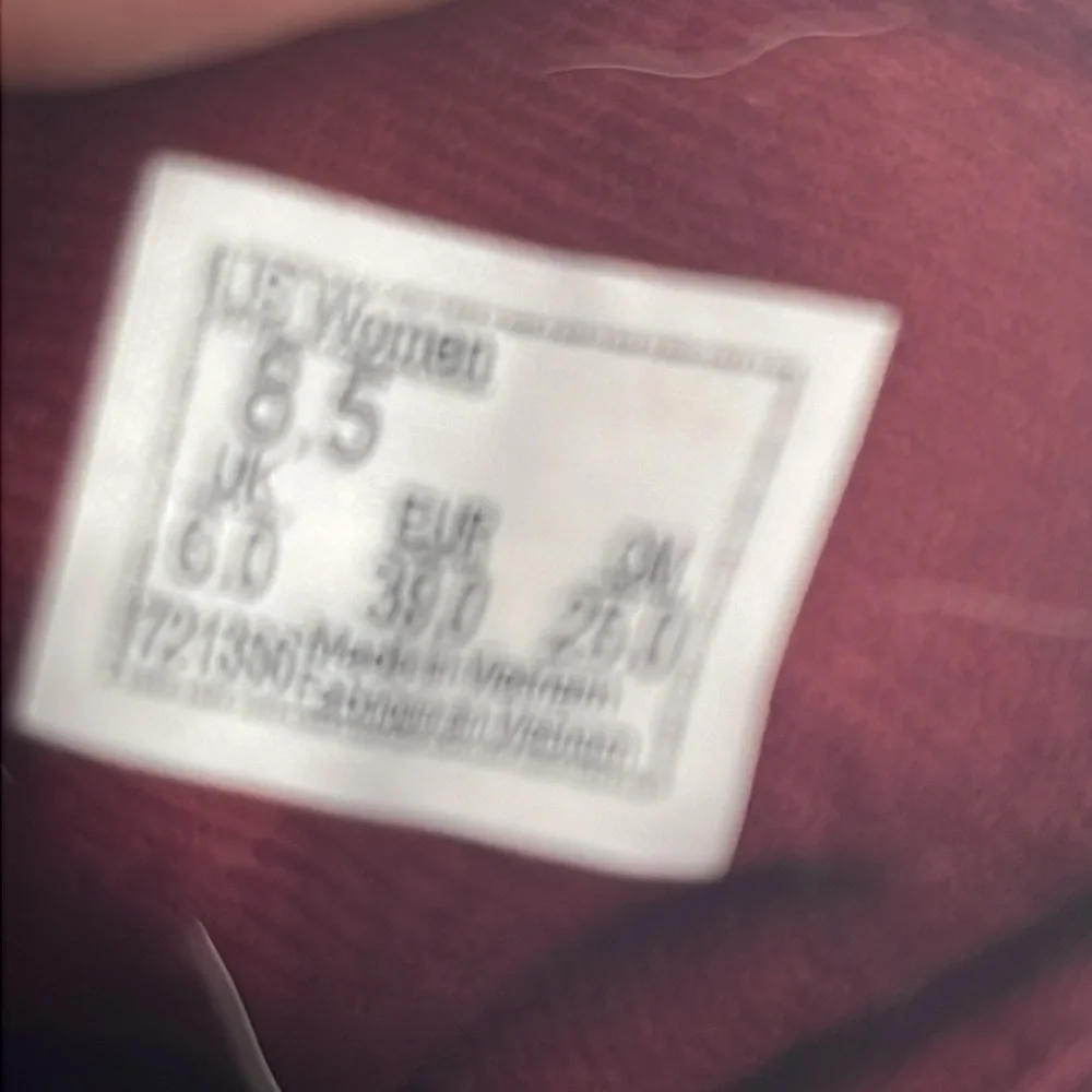 Vans Sz 8.5 leather & Fabric plaid - Picture 6 of 7